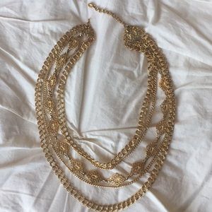 Gold necklace